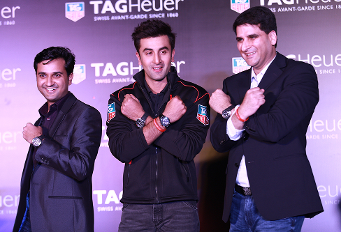 Ranbir Kapoor Flies in Style with TAG Heuer